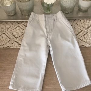 Janie and Jack infant boy khakis